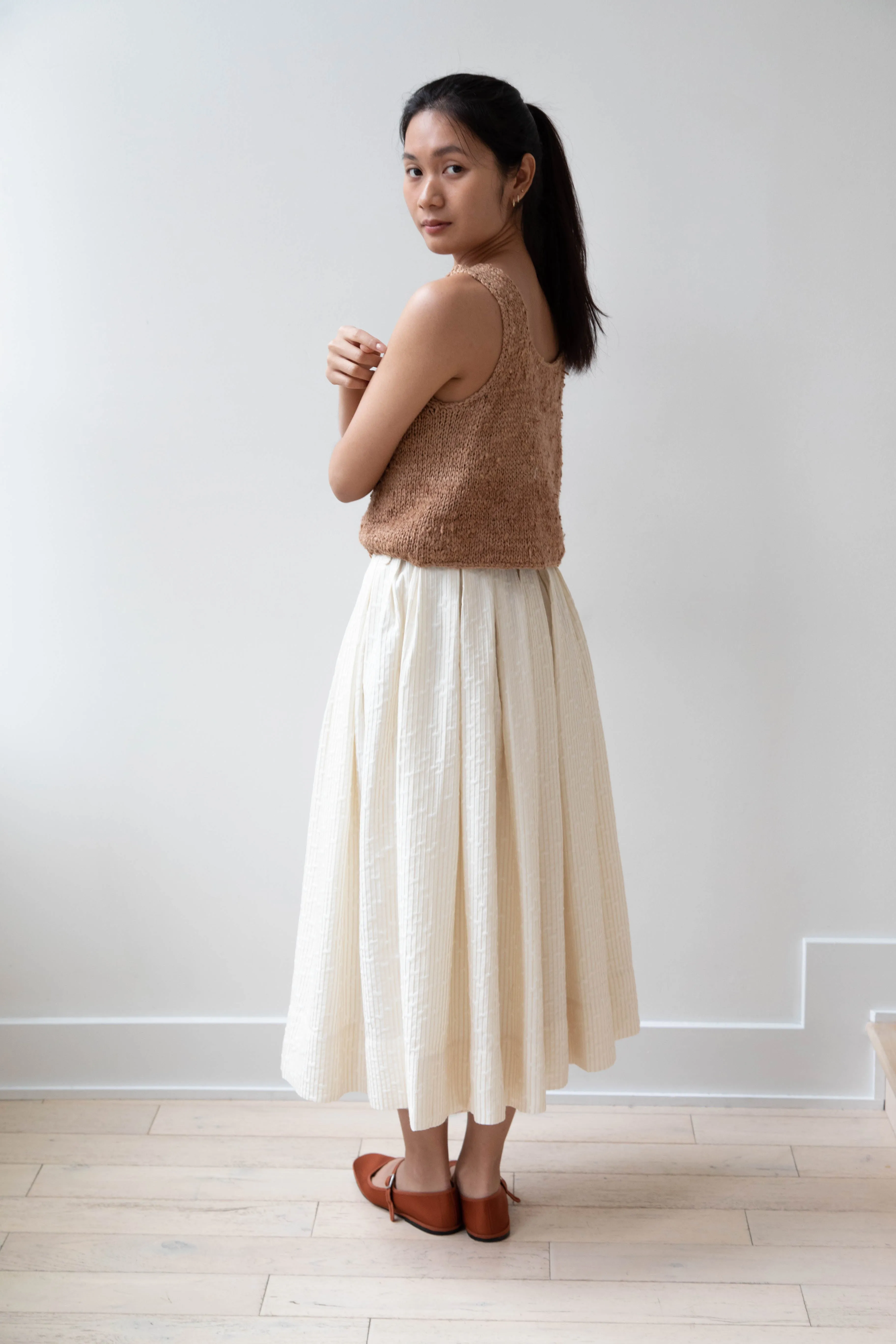 Unisecon | Perla Skirt in Cream