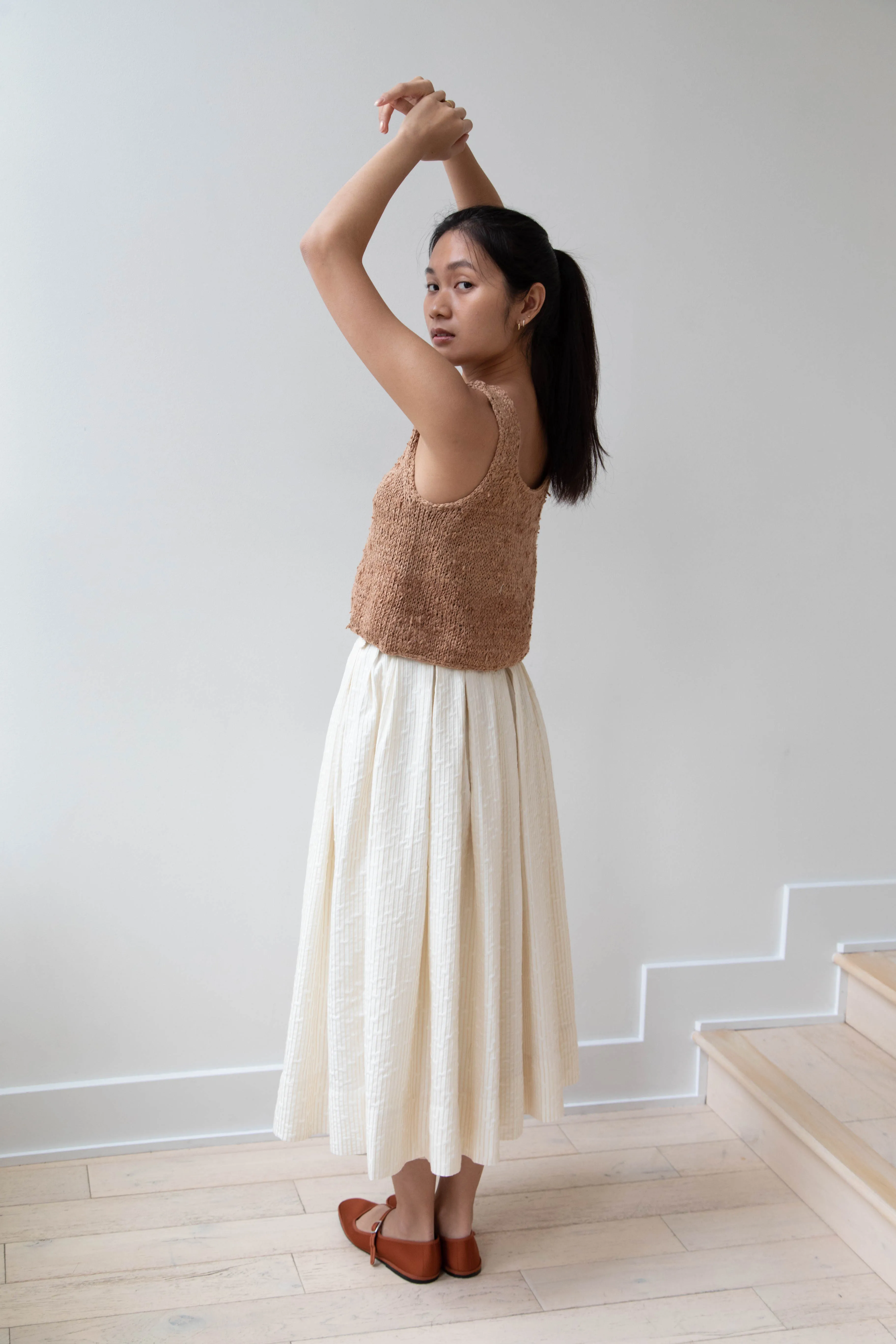 Unisecon | Perla Skirt in Cream