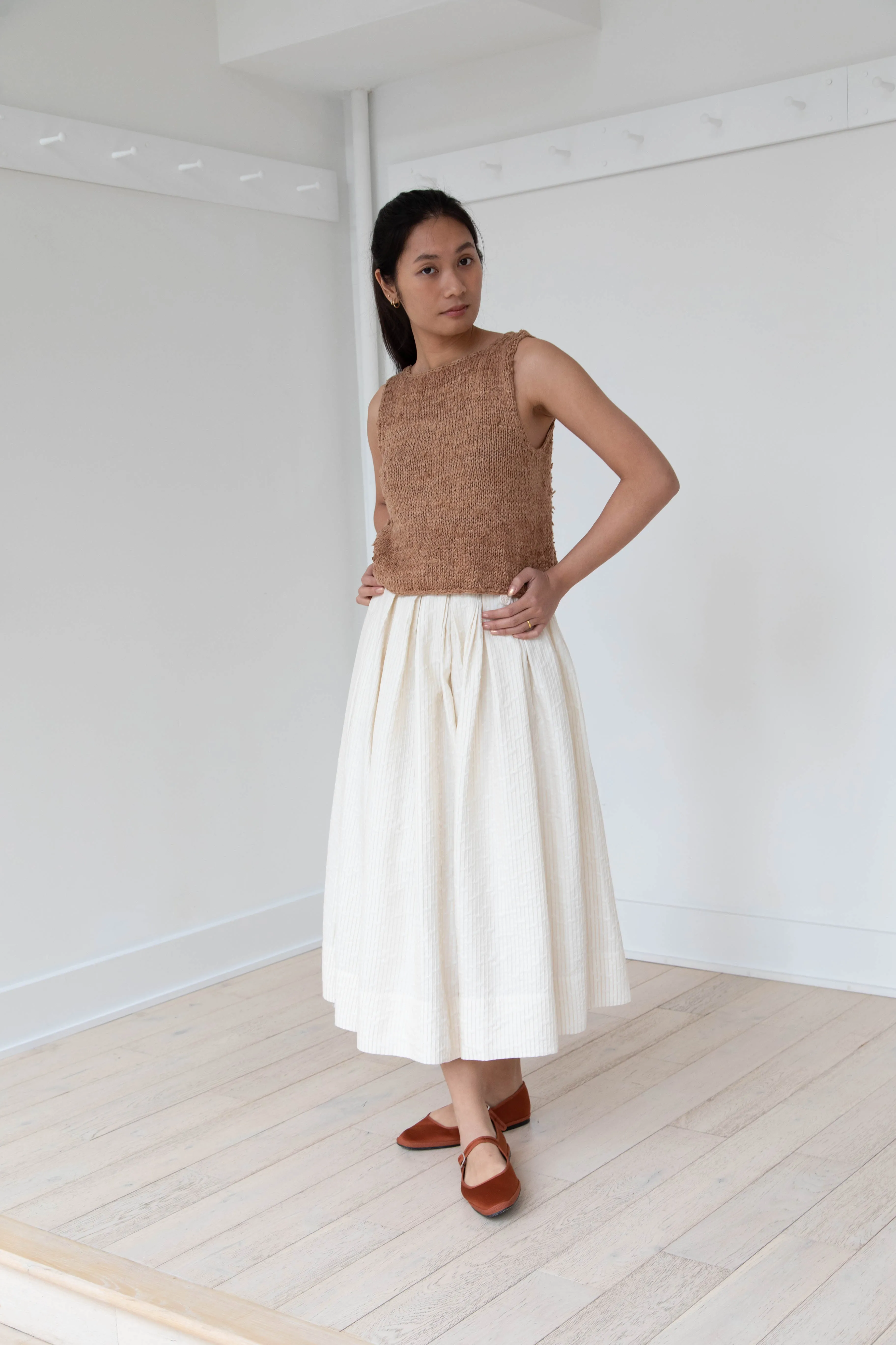 Unisecon | Perla Skirt in Cream