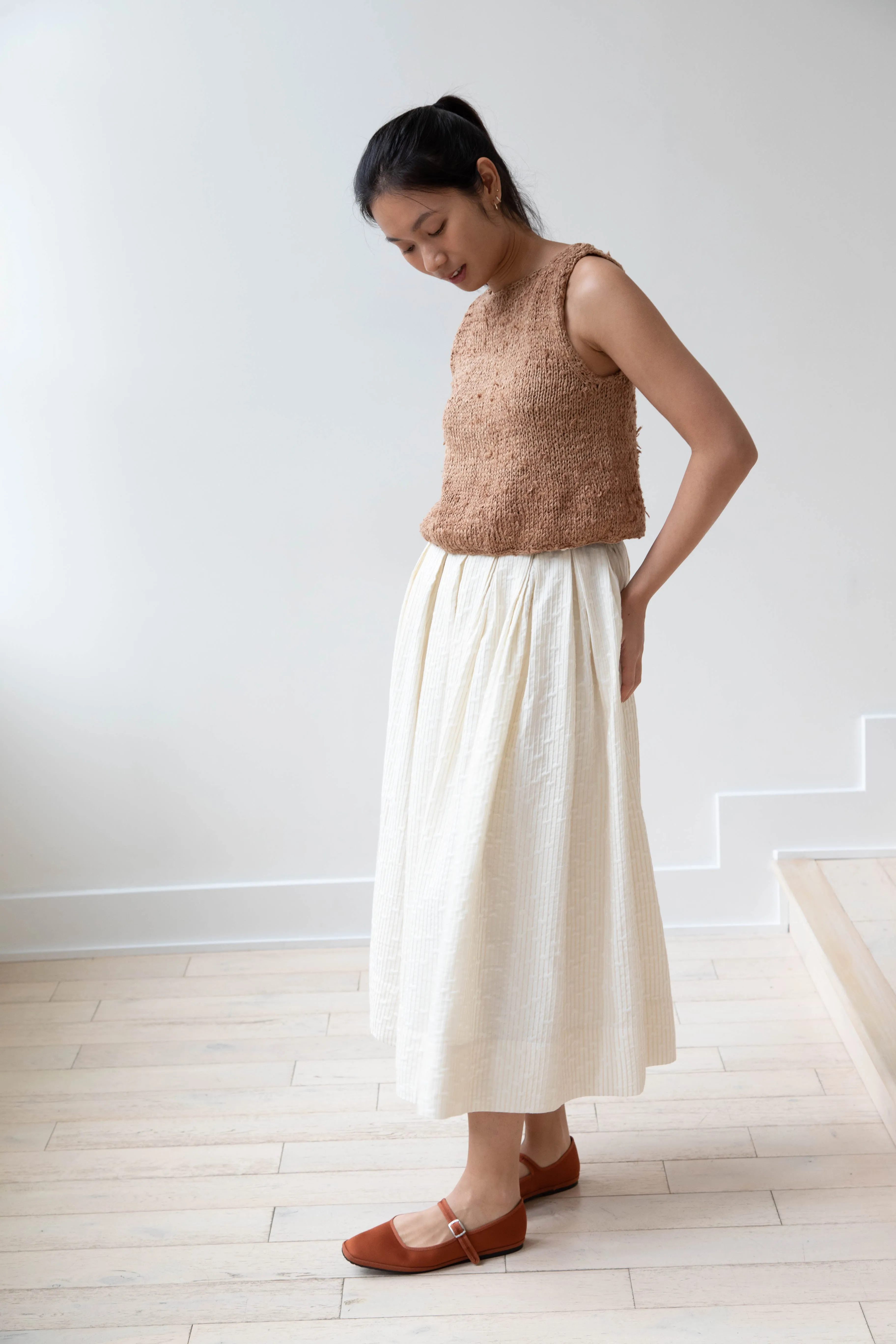 Unisecon | Perla Skirt in Cream