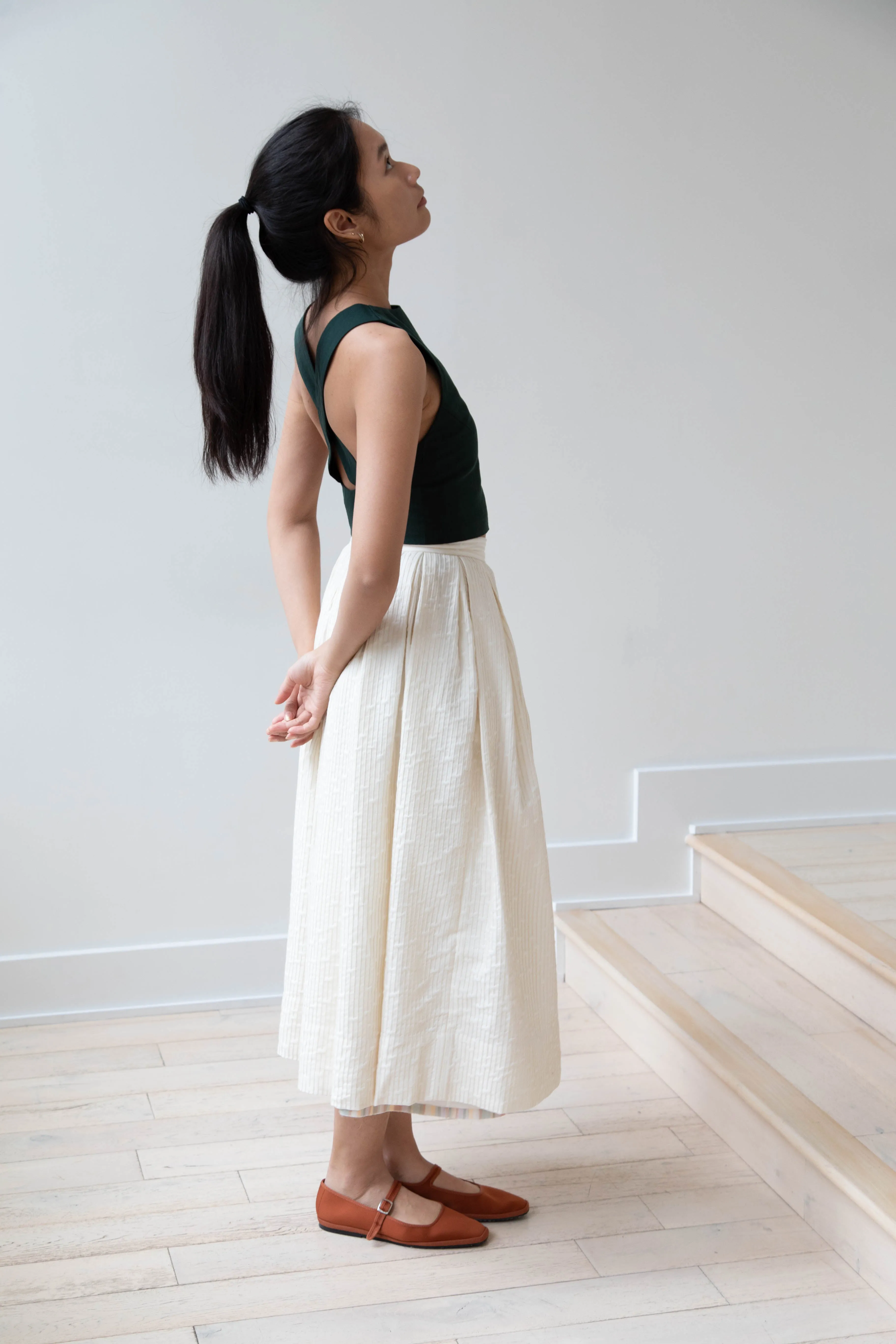 Unisecon | Perla Skirt in Cream