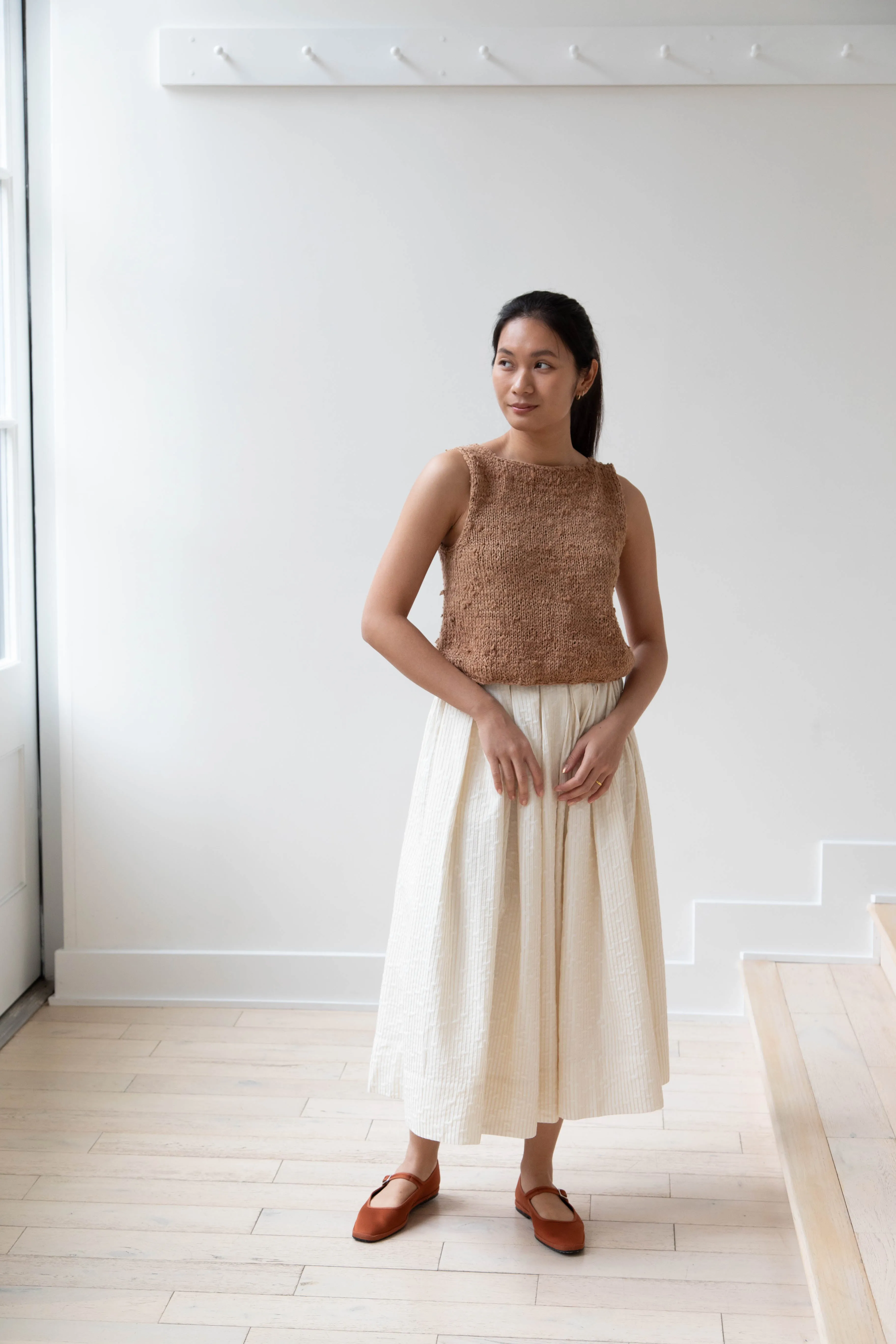 Unisecon | Perla Skirt in Cream