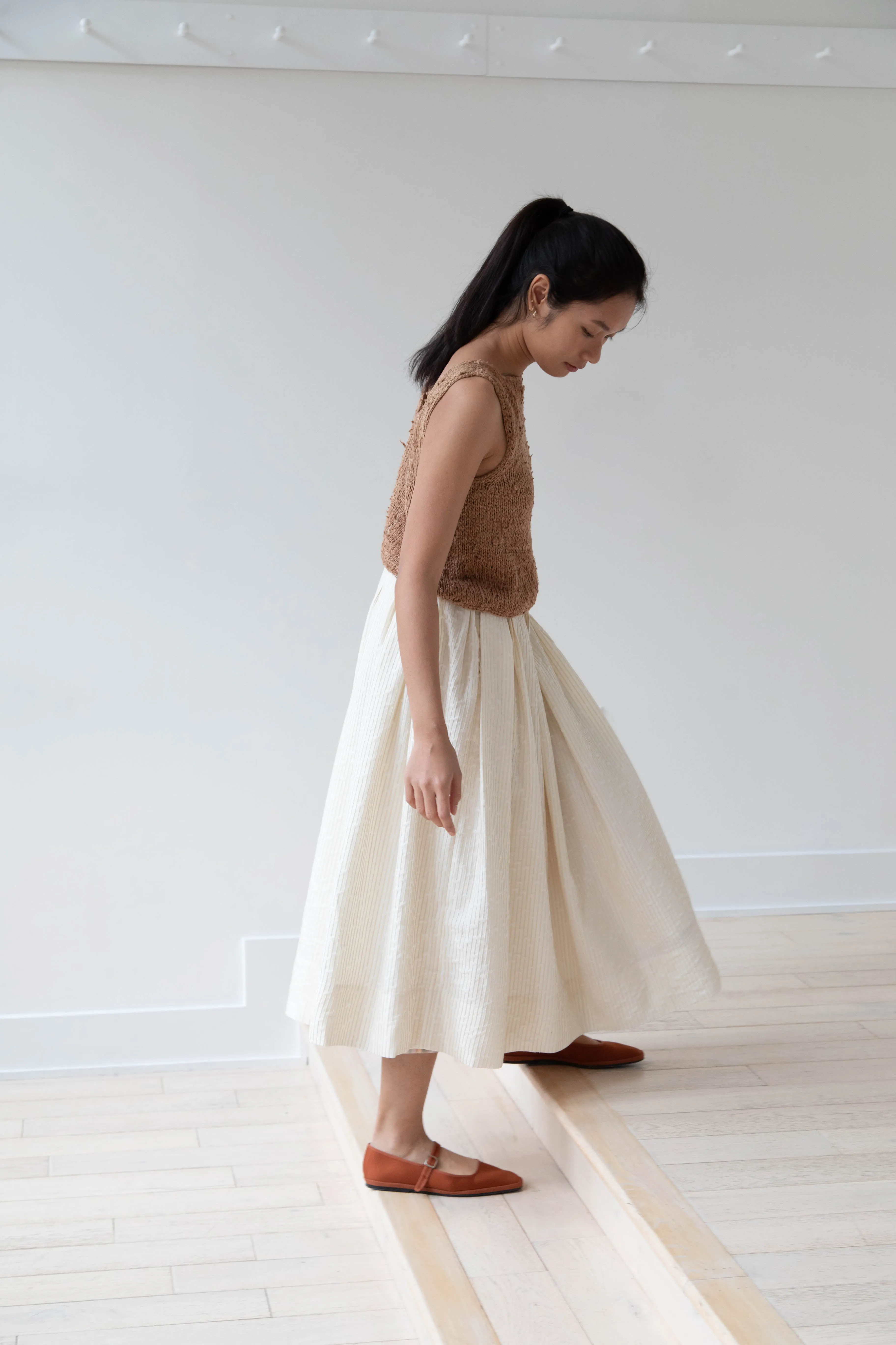 Unisecon | Perla Skirt in Cream