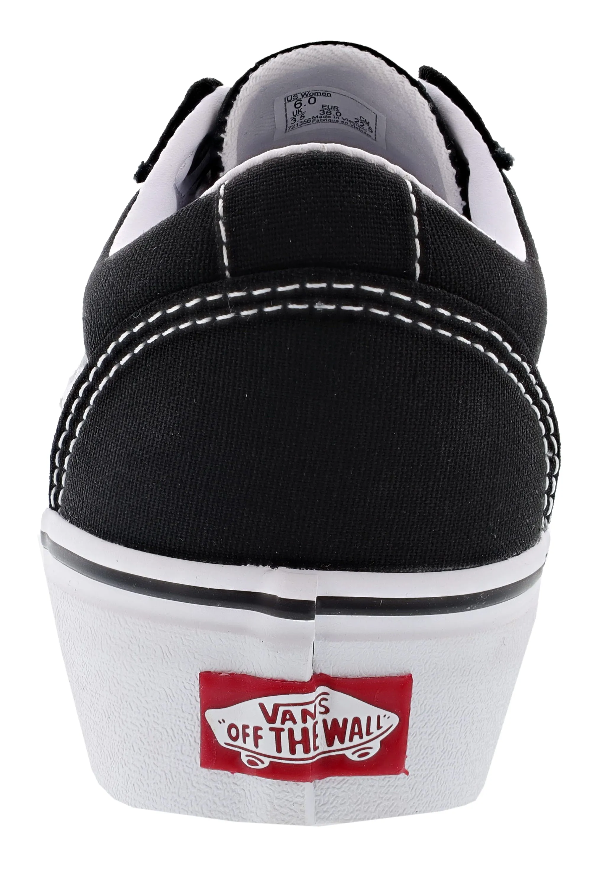 Vans Women's Ward Vulcanized Rubber Platform Shoes