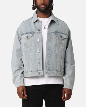 XXIII Classic Trucker Denim Jacket Superwash Blue